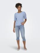 Only Onlblush mw slit capri dnm pim noos