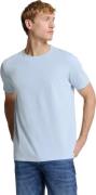No Excess T-shirt crewneck solid relief knit sky