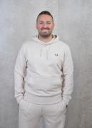Fred Perry Tipped hooded sweatshirt