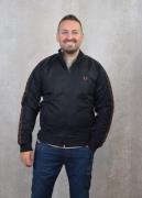Fred Perry Contrast tape track jacket