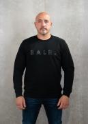 BALR. . monogram embro regular fit crewneck