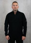 Quotrell Combat knitted halfzip