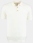 Bos Bright Blue Polo korte mouw polo 2086125/628 ecru