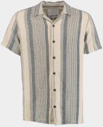Supply & Co Casual hemd korte mouw raff shirt ss stripe structur 25107...