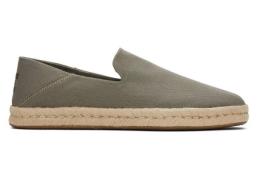 Toms Santiago 10020071 vetiver grey canvas