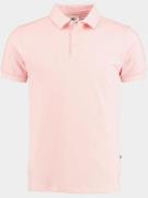 Bos Bright Blue Polo korte mouw oscar polo fine pique plain 22108os03b...