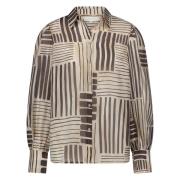 Nukus Preston blouse stripes dessin