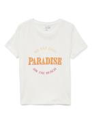 Vero Moda vmella s/s o-neck t-shirt jrs btq g 10333613 paradise