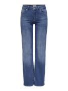 Only Onlblush mid straight dnm rea12187 blue denim