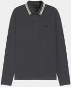 Boss Green Polo lange mouw plisy 10266738 01 50536609/029
