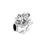 Mijn bedels Disney mickey & minnie mouse vliegtuig bedel