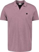 No Excess Polo v melange mauve