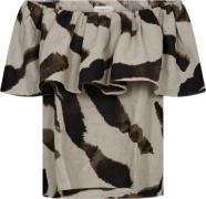 Copenhagen Muse Cmnatuli blouse peyote w. black