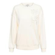 &Co Woman Trui scotty ecru