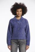 Rino & Pelle boxy jacket bubbly.5002511 10922 blue shadow