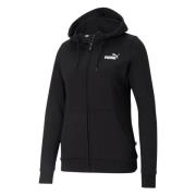 Puma Dames essential kleine logo full zip hoodie