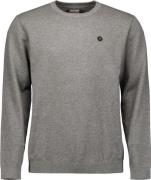 No Excess Pullover crewneck 2 coloured melang grey melange