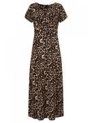 Smashed Lemon 35102 Dress Leopard sand-multi
