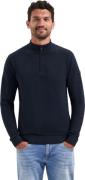 No Excess Pullover half zip plated structure night