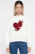 Only Onltammie l/s print o-neck swt