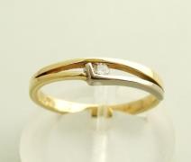 Christian Bicolor diamanten ring