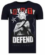 Local Fanatic Loyalty marilyn rhinestone t-shirt