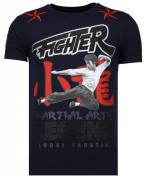 Local Fanatic Fighter legend rhinestone t-shirt