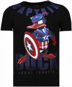 Local Fanatic Captain duck rhinestone t-shirt