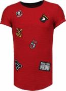 Justing Military patches t-shirt