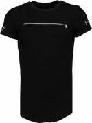 Justing Zipped chest t-shirt