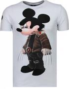 Local Fanatic Bad mouse rhinestone t-shirt