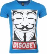 Local Fanatic T-shirt anonymous disobey print